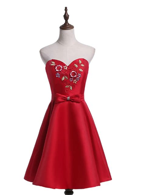 knee length homecoming dresses 1