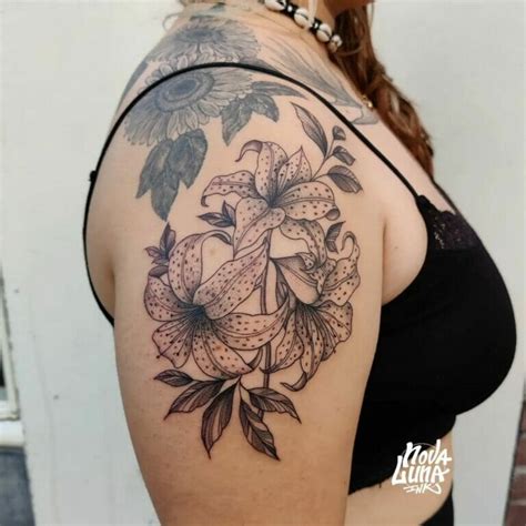 101 Best Tiger Lily Flower Tattoo Ideas That Will Blow Your Mind!