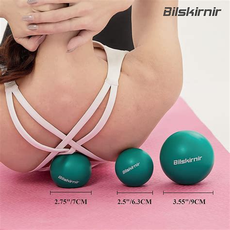 Deep Tissue Massage Ball Set for Trigger Point Therapy & Pain Relief