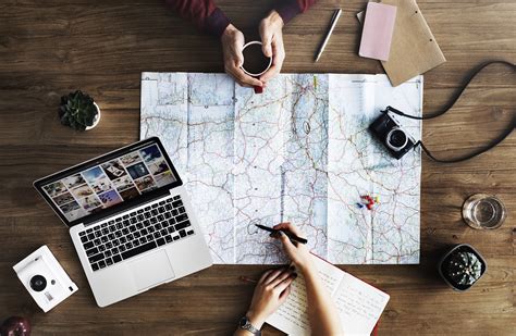 travel trip map direction exploration planning concept flickr