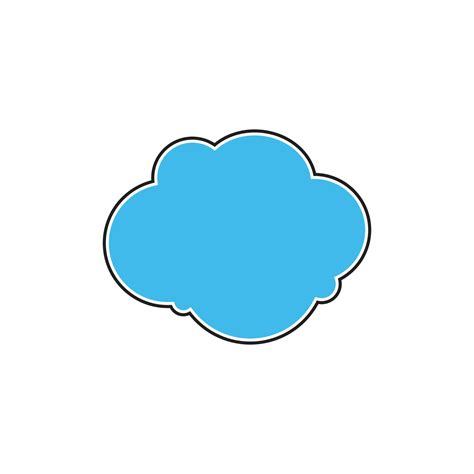 Cloud illustration logo icon vector flat design 25439761 Vector Art at ...