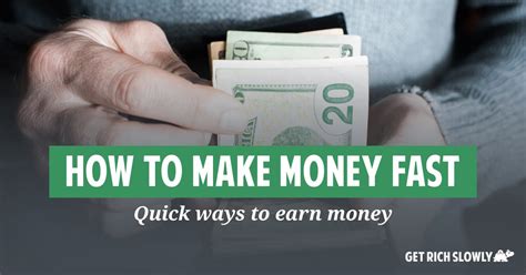 How to make money fast: Quick ways to earn money in 2024