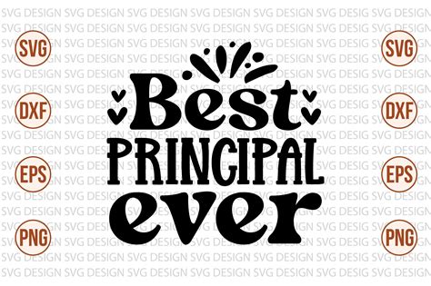 Best Principal Ever Svg Gráfico por sadiqul7383 · Creative Fabrica