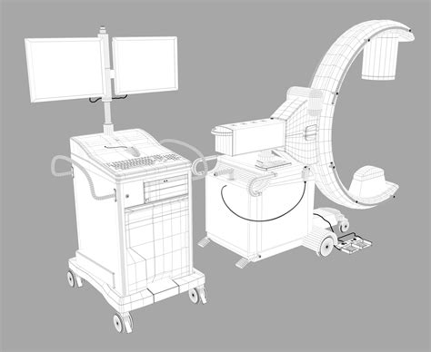 3D c arm x-ray machine - TurboSquid 1708414