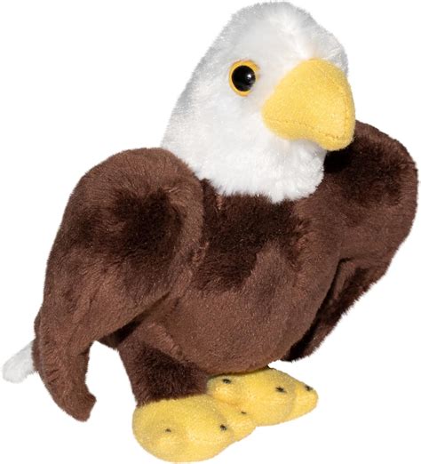 Wild Republic Pocketkins – Águila calva ecológica, animal de peluche, 5