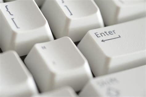 Free image of enter key