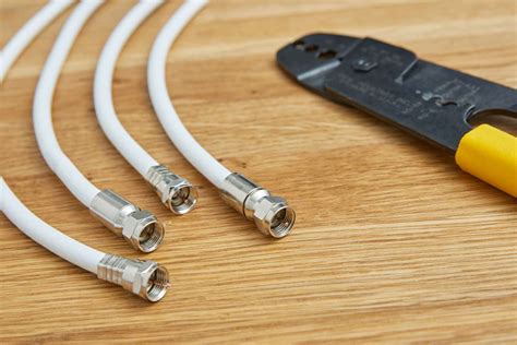 How To Fit A Connector To A Coaxial Cable