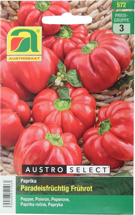 AUSTROSAAT "Korai piros" paprika, 1 csomag - Bloomling Online Shop
