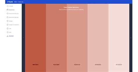 10 Color Palette Generator Websites To Help You Create Designs.