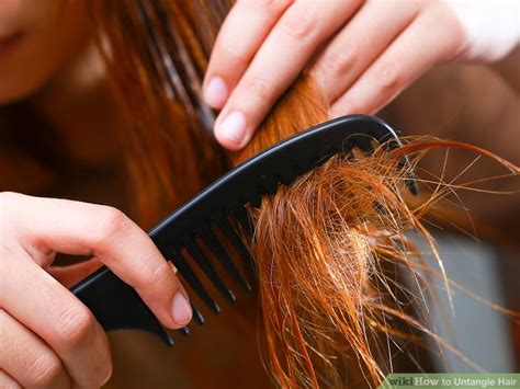 How to Untangle Hair: 14 Steps (with Pictures) - wikiHow