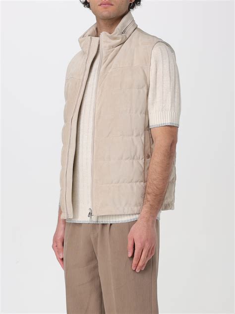 Brunello Cucinelli Outlet: Jacket men - Beige | Brunello Cucinelli suit ...