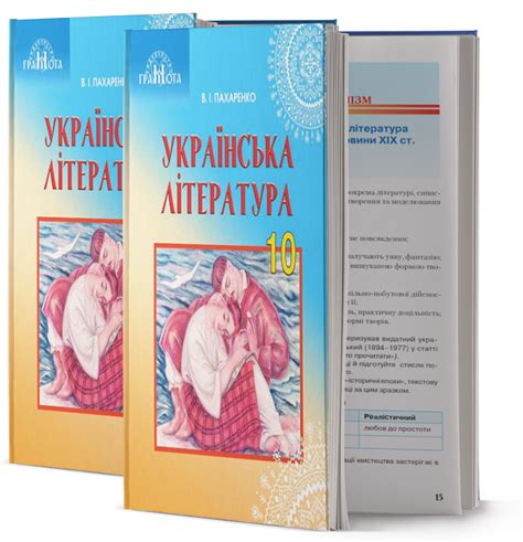Українська література. 10 клас | автор Василь Пахаренко