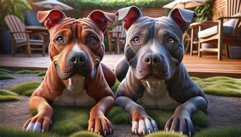 Red Nose vs Blue Nose Pitbull: What's The Difference ? – Journeys Holistic Life