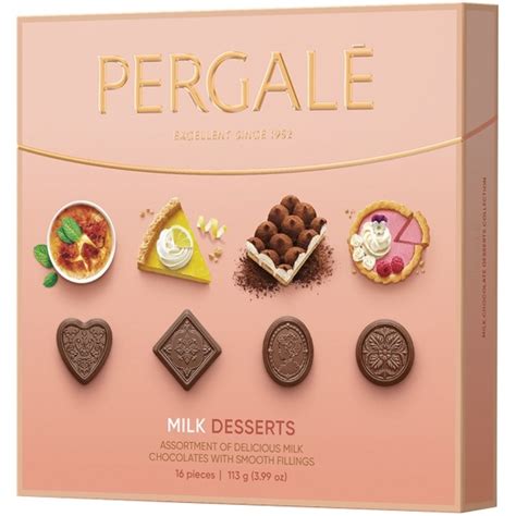 Купить набор конфет PERGALE Изысканный десерт из молочного шоколада с ...