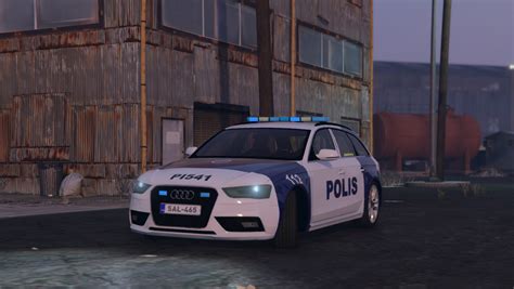 Finnish Police (Poliisi) Audi A4 - GTA5-Mods.com