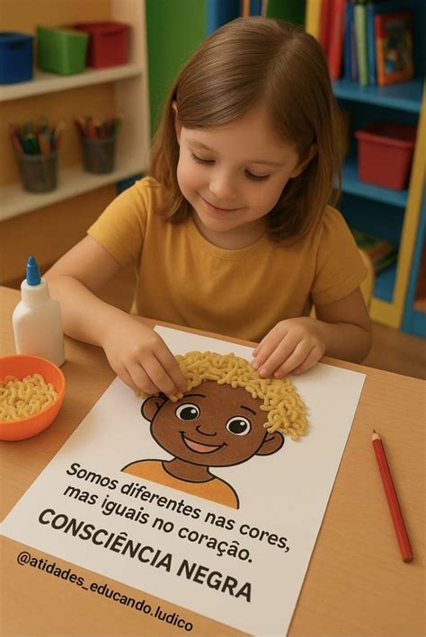 Atividade Consciência Negra – Educação Infantil – Educando Lúdico