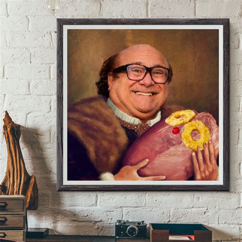Danny Devito and Rum Ham, Always Sunny, Regal Painting - Art Print - Etsy