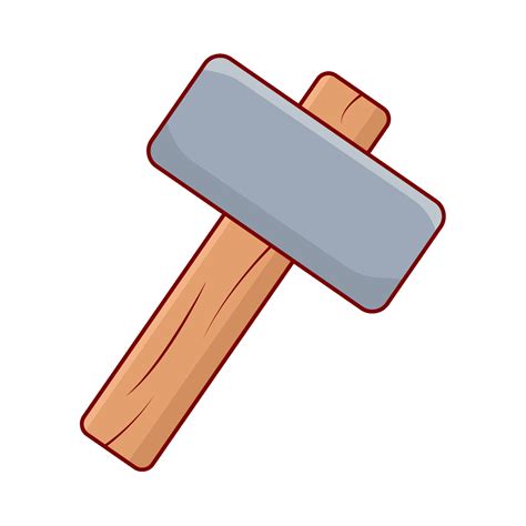 hammer weapon illustration 37131558 Vector Art at Vecteezy