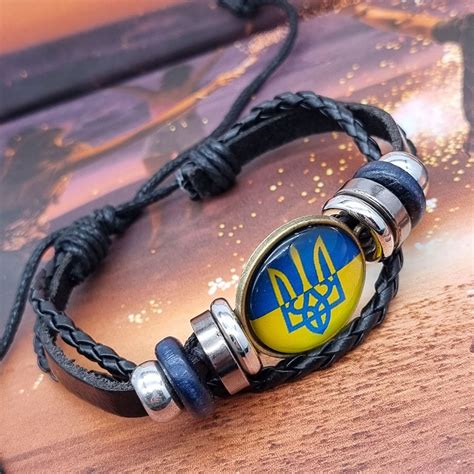 Купить украшения с украинской символикой: Тризуб, Прапор, Хрест