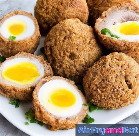 Air Fryer Scotch Eggs: So Tasty & Easy | AirFryAndEat