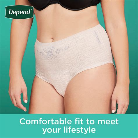 Depend Fresh Protection Adult Incontinence & Postpartum Bladder Leak
