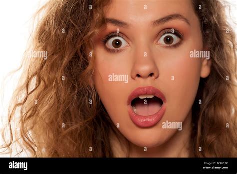 Shock shocked beautiful hi-res stock photography and images - Alamy 