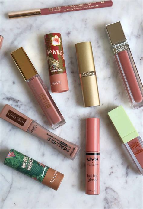 Best Nude Drugstore Lipsticks with Swatches - Kindly Unspoken