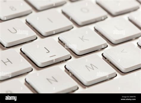 grey computer keyboard  white keys  typing stock photo alamy