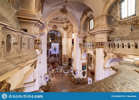 Interior of St. George S Cathedral in Lviv, Ukraine As Seen from the ...