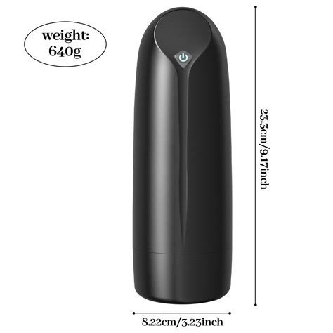 Nona Sucking Vibrating Airplane Cup Hot Cool Tpr 'masturbator Cup