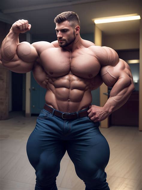 Big Beautiful Muscle Man (Fenton) by xxlmaes on DeviantArt