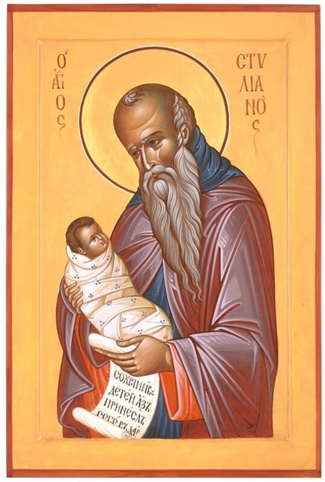 holy father stylian  paphlagonia patron  pro lifers pray