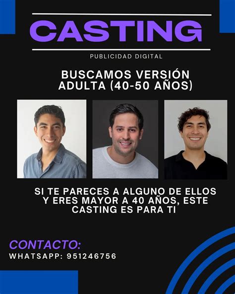 Castings en todo el Perú 🎬🇵🇪 | Casting 🎬📢 #casting #castingcall #actriz