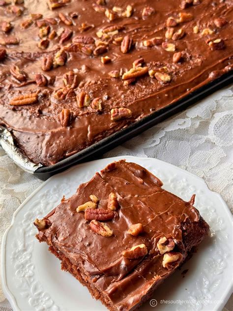 Cinnamon Texas Sheet Cake Recipe The Best Texas Sheet Cake Recipe