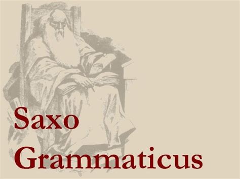 Saxo Grammaticus