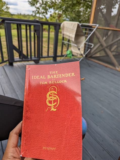 The Ideal Bartender: Historical Cocktails by Tom Bullock - one of the