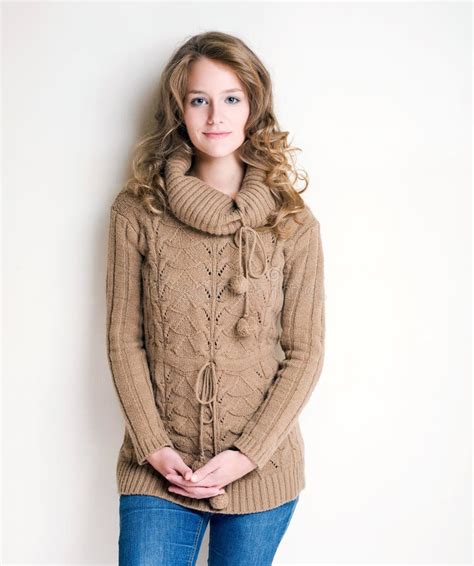 Winter fashion girl. stock photo. Image of portrait, figure - 21417726