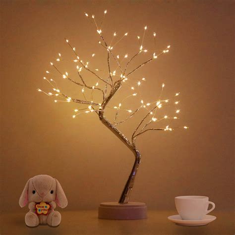 Bonsai Tree Light For Room Decor, Aesthetic Lamps For Living Room, Cute ...