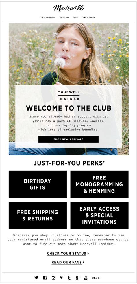 Pin by S C on Inspo | Email template design, Loyalty marketing, Email