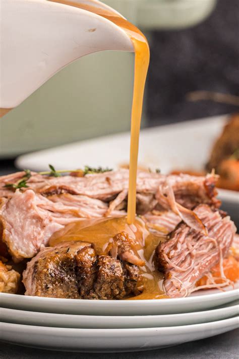 Slow Cooker Pork Roast with Gravy - The Magical Slow Cooker