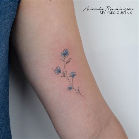 Forget Me Not Flowers Tattoo | Best Flower Site