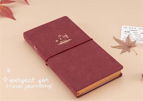 tsuki maple sail travel notebook notebooktherapy