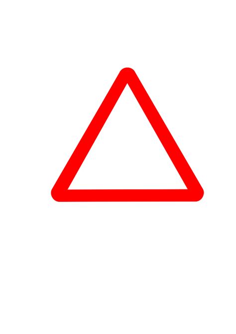 Red Warning Triangle - ClipArt Best