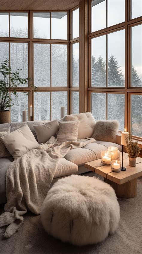 Cozy Winter Living Room