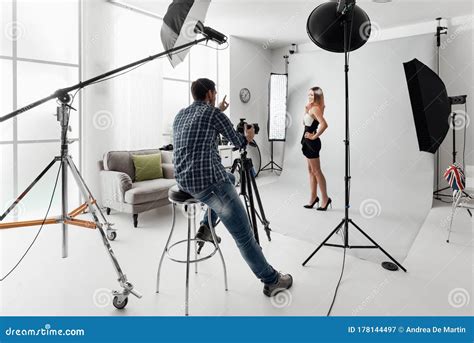 model posing   photo shoot stock image image  interior