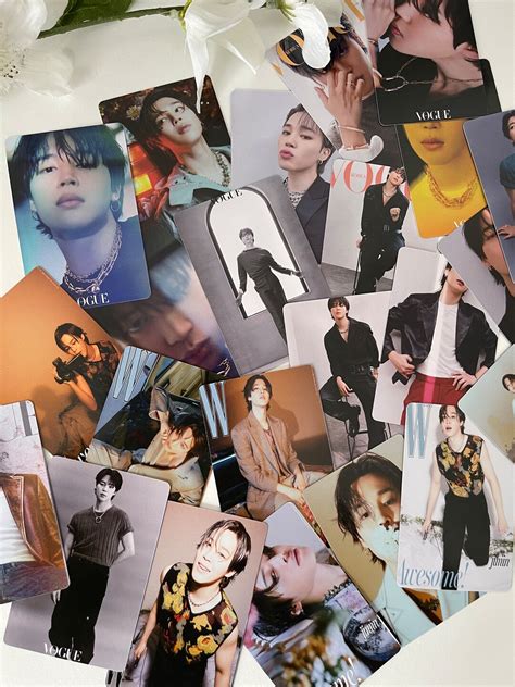 BTS Jimin Photocards Assorted Double-sided Glossy Finish - Etsy