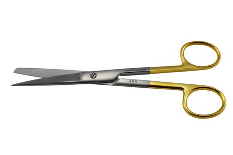 ARMO Surgical Scissors Sharp/blunt - straight, Tungsten Carbide 16cm