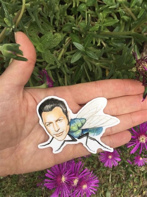 Jeff Goldblum fly stickers! : r/artstore