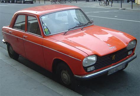 Peugeot 204 technical details, history, photos on Better Parts LTD