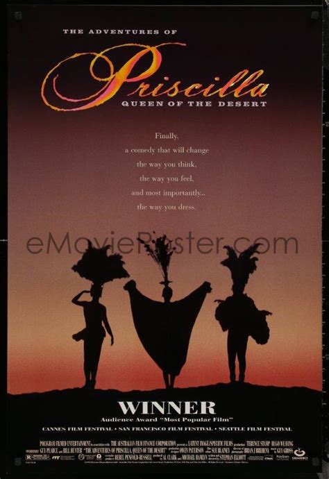 ADVENTURES OF PRISCILLA QUEEN OF THE DESERT DS 1sh 1994 silhouette of ...